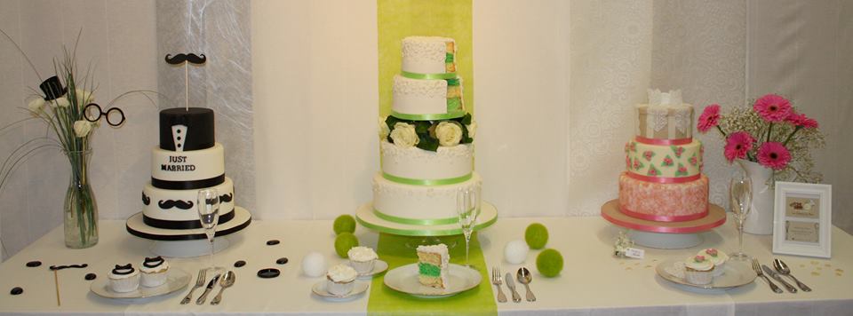 Les wedding cake des Gâteaux de Nino lors d'un salon du mariage