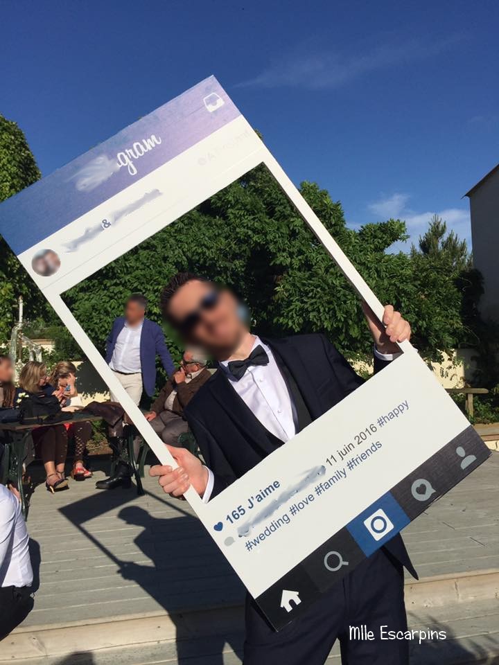 Un photobooth, rien de mieux pour amuser les invités !