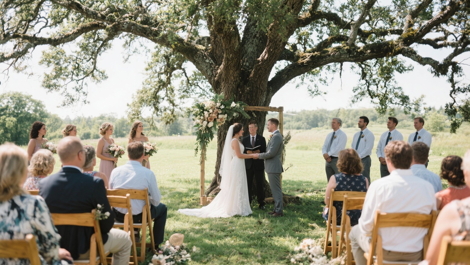 La décoration nature chic de notre mariage
